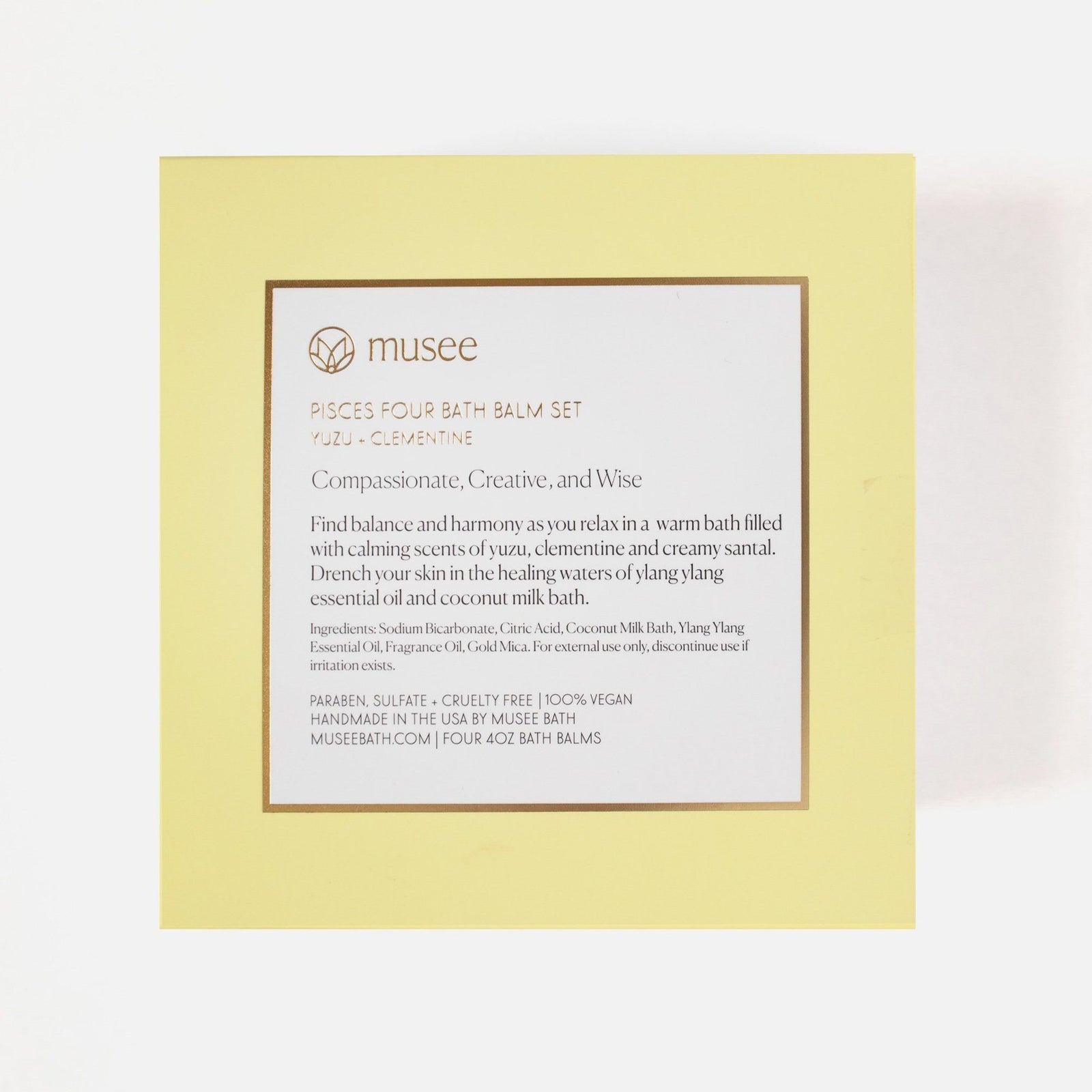 Musee Zodiac Set Bath Balms