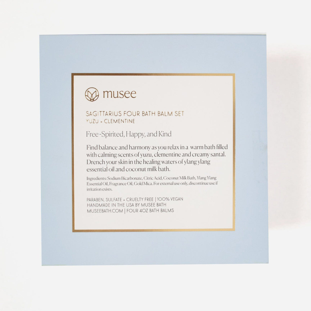 Musee Zodiac Set Bath Balms