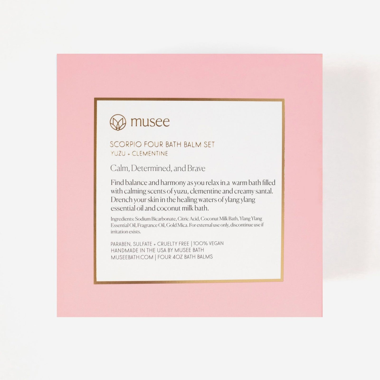 Musee Zodiac Set Bath Balms
