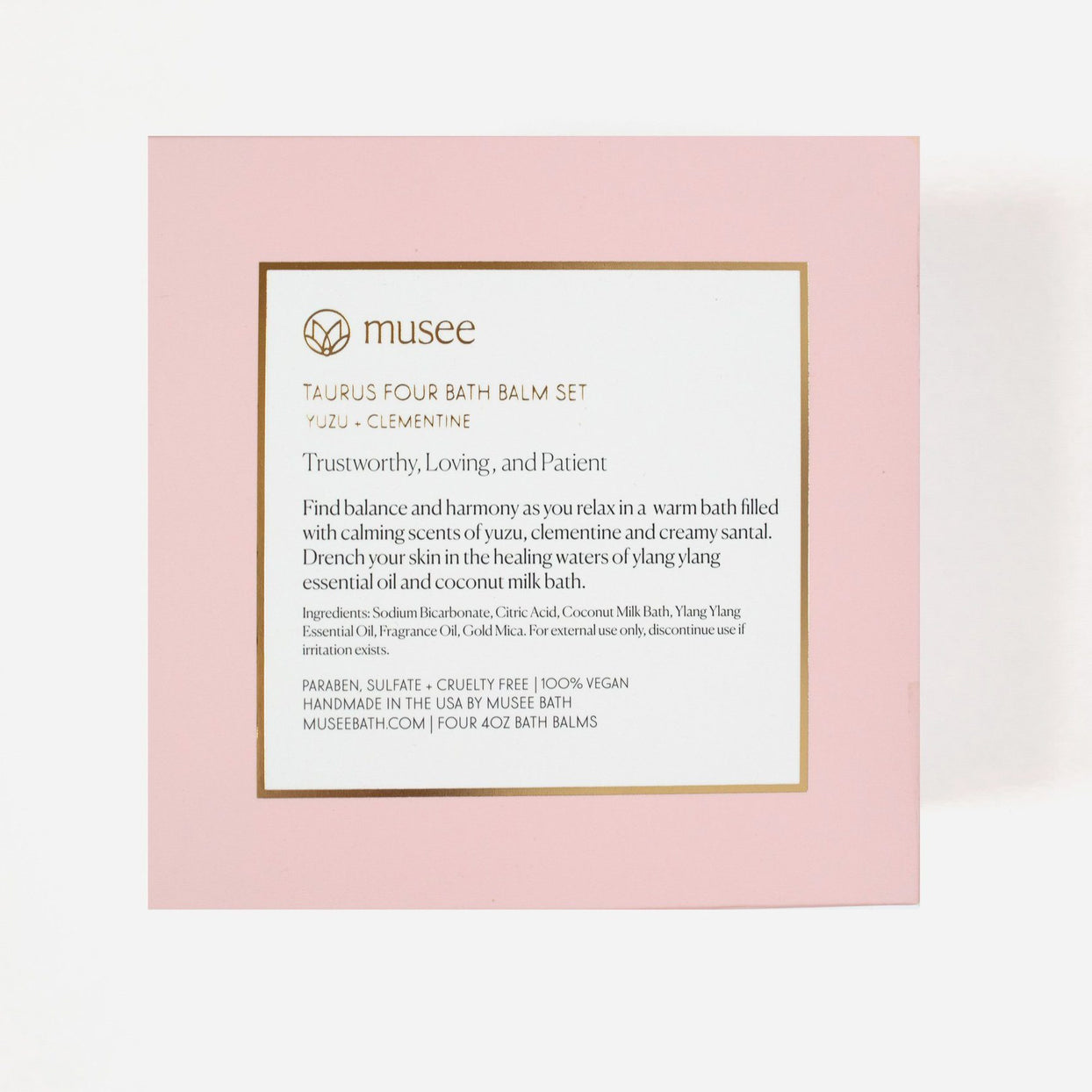 Musee Zodiac Set Bath Balms