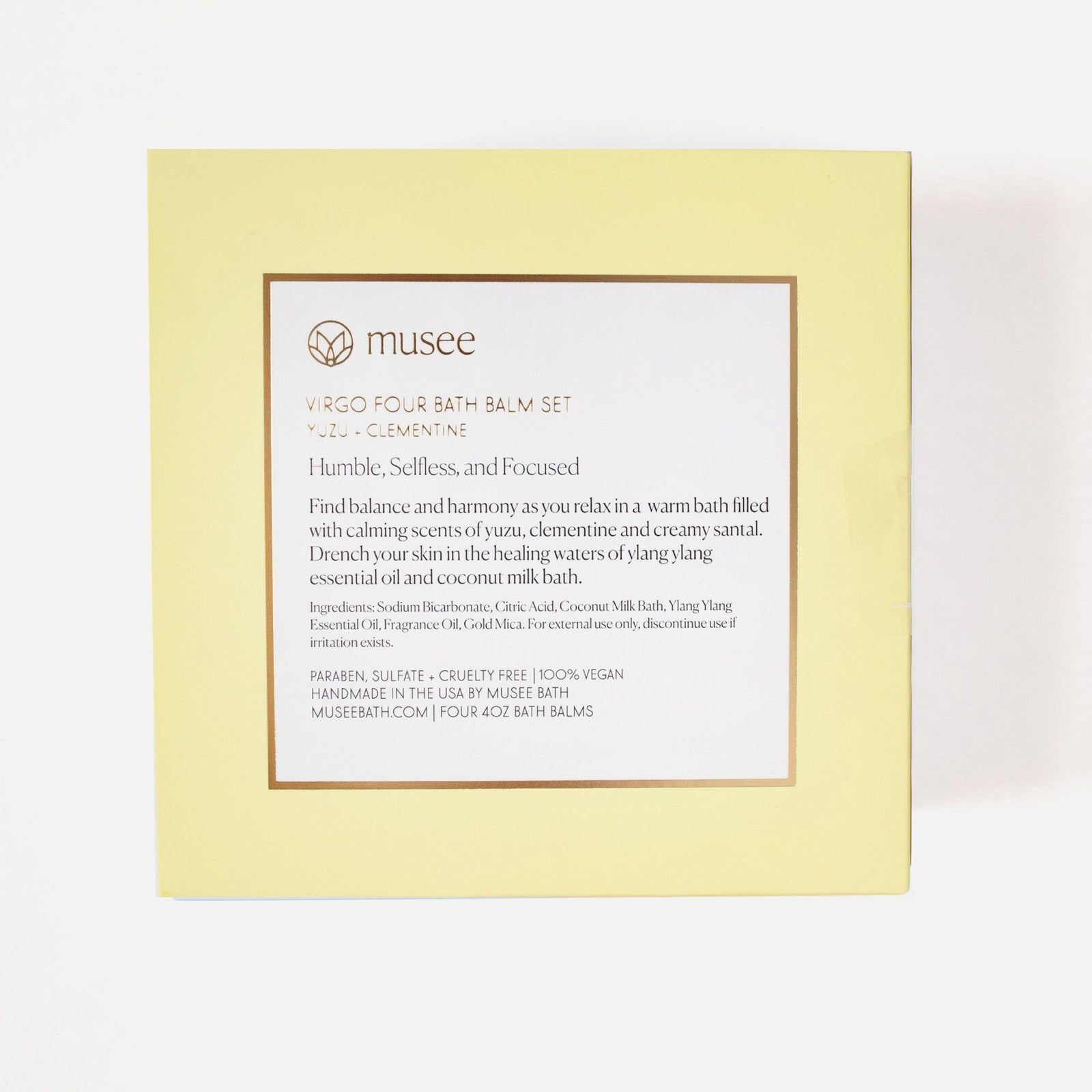 Musee Zodiac Set Bath Balms