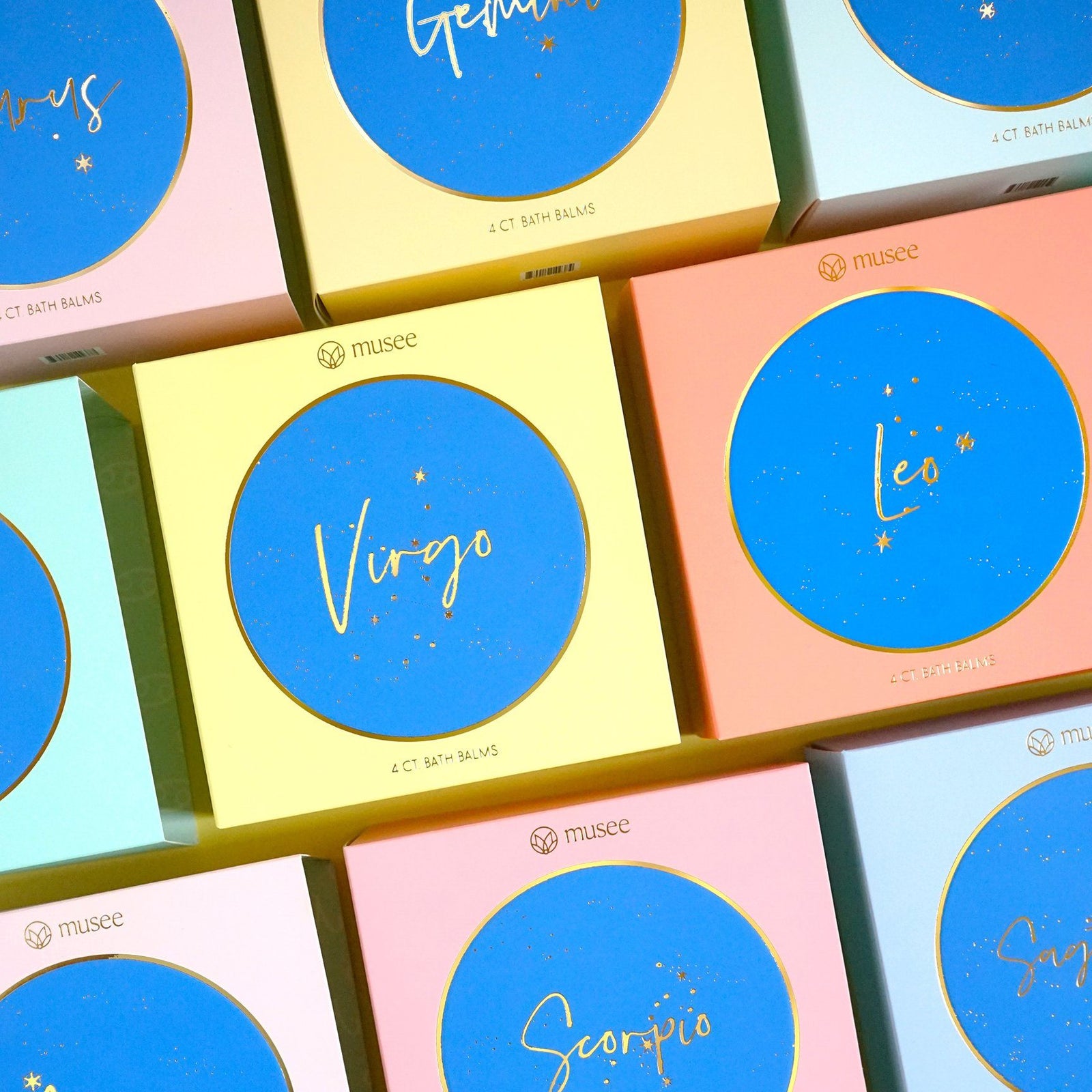 Musee Zodiac Set Bath Balms