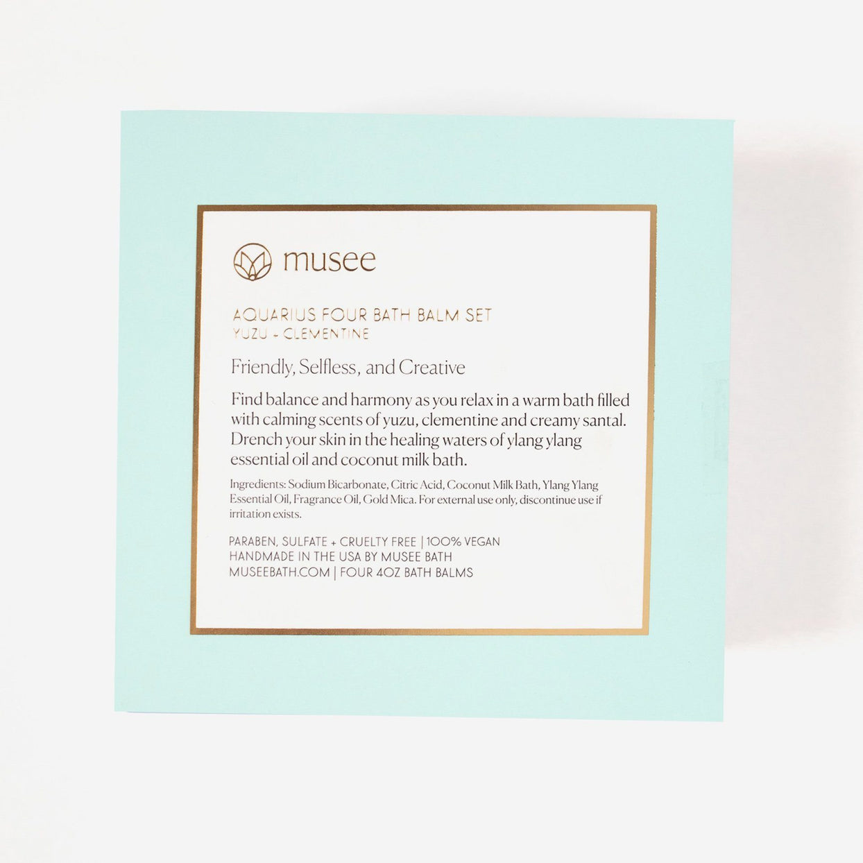 Musee Zodiac Set Bath Balms