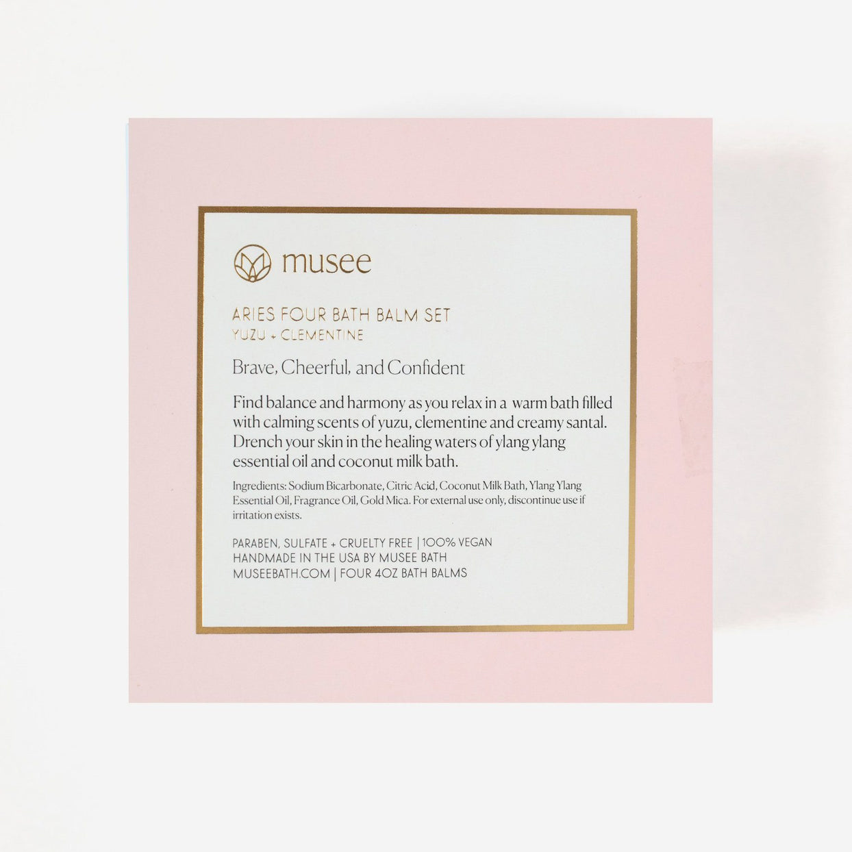 Musee Zodiac Set Bath Balms