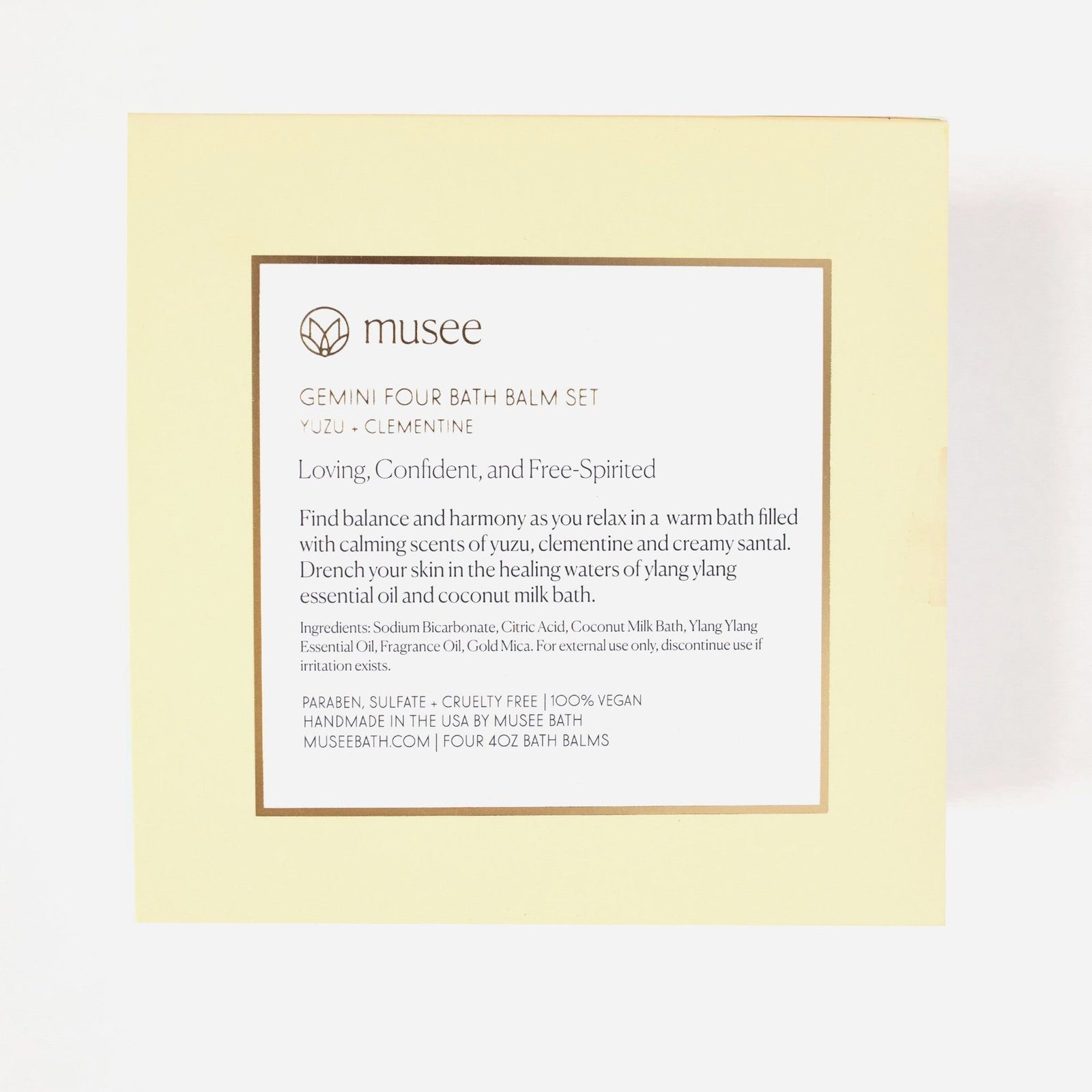 Musee Zodiac Set Bath Balms