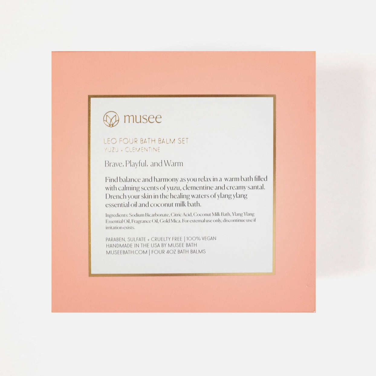 Musee Zodiac Set Bath Balms
