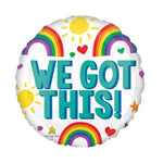 17" Stay Positive Balloon