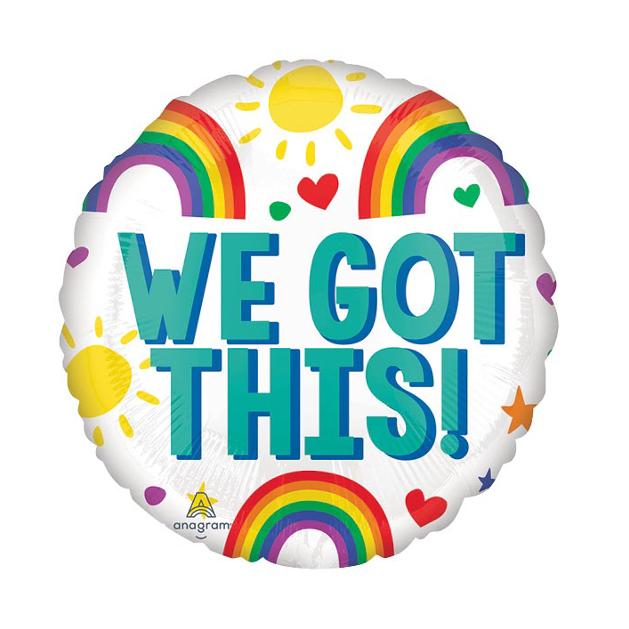 17" Stay Positive Balloon