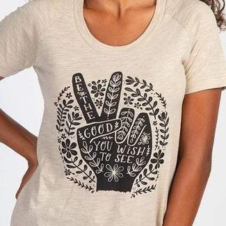 Be the Good Adult Boho Tee