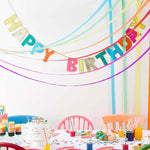 Birthday Brights Rainbow Happy Birthday Garland