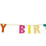 Birthday Brights Rainbow Happy Birthday Garland
