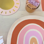 Boho Rainbow Large Plates