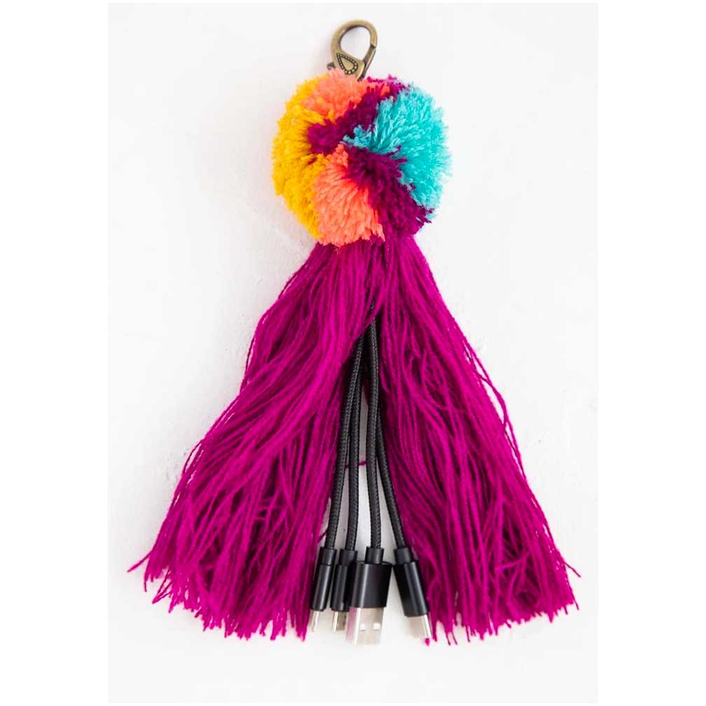 3 in 1 Tassel Charging Cord