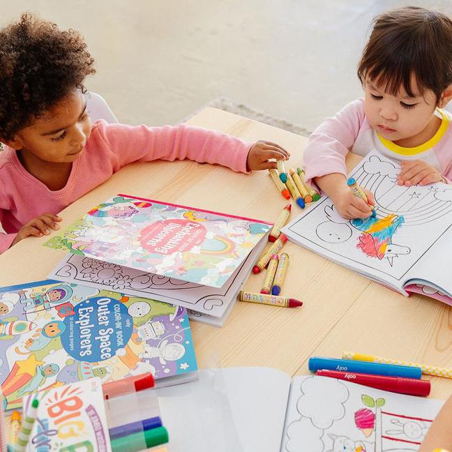 Color-in' Book: Little Cozy Critters