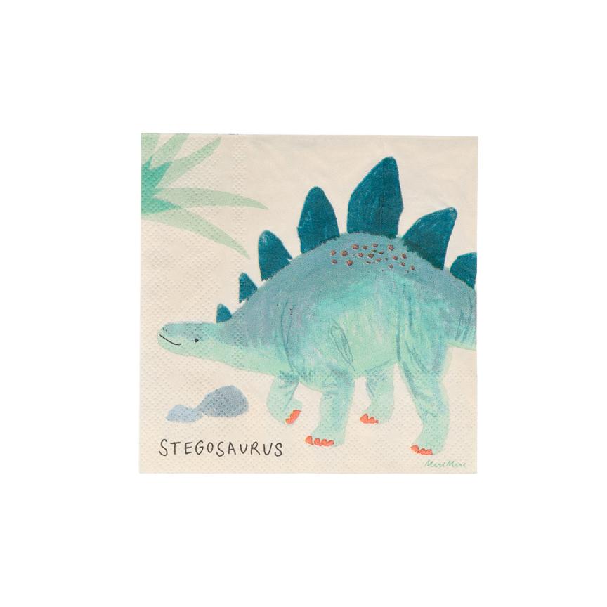 Dinosaur Kingdom Small Napkins, Shopsweetluluss