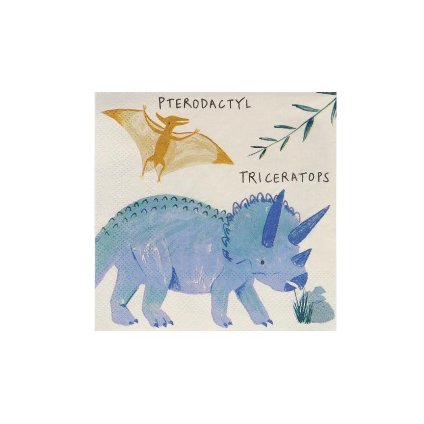 Dinosaur Kingdom Small Napkins, Shopsweetluluss