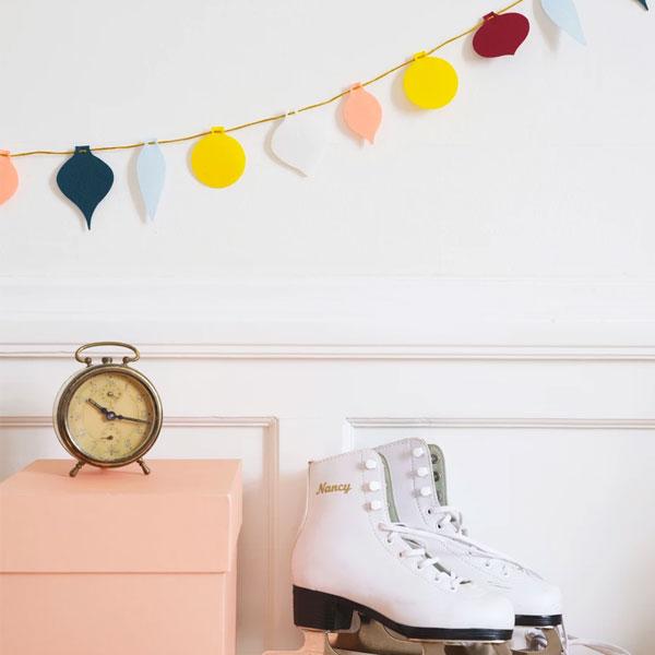 DIY Felt Garland Kit, Ornaments