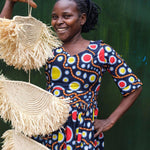 Natural Raffia Parade Mobile by FLOC
