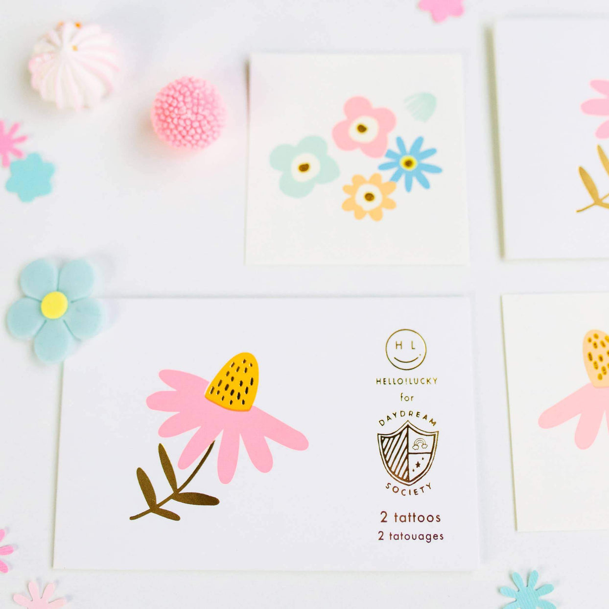 Flora Temporary Tattoos