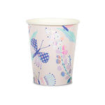 Fairy Garden Butterfly 9 oz Paper Cups
