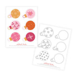 Ornament Gift Tags Printable