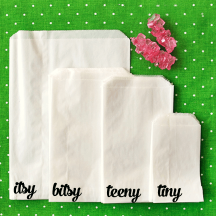 Glassine Treat Bags - Shopsweetluluss