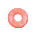 SunnyLife Glitter Pool Ring- Neon Coral
