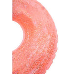 SunnyLife Glitter Pool Ring- Neon Coral