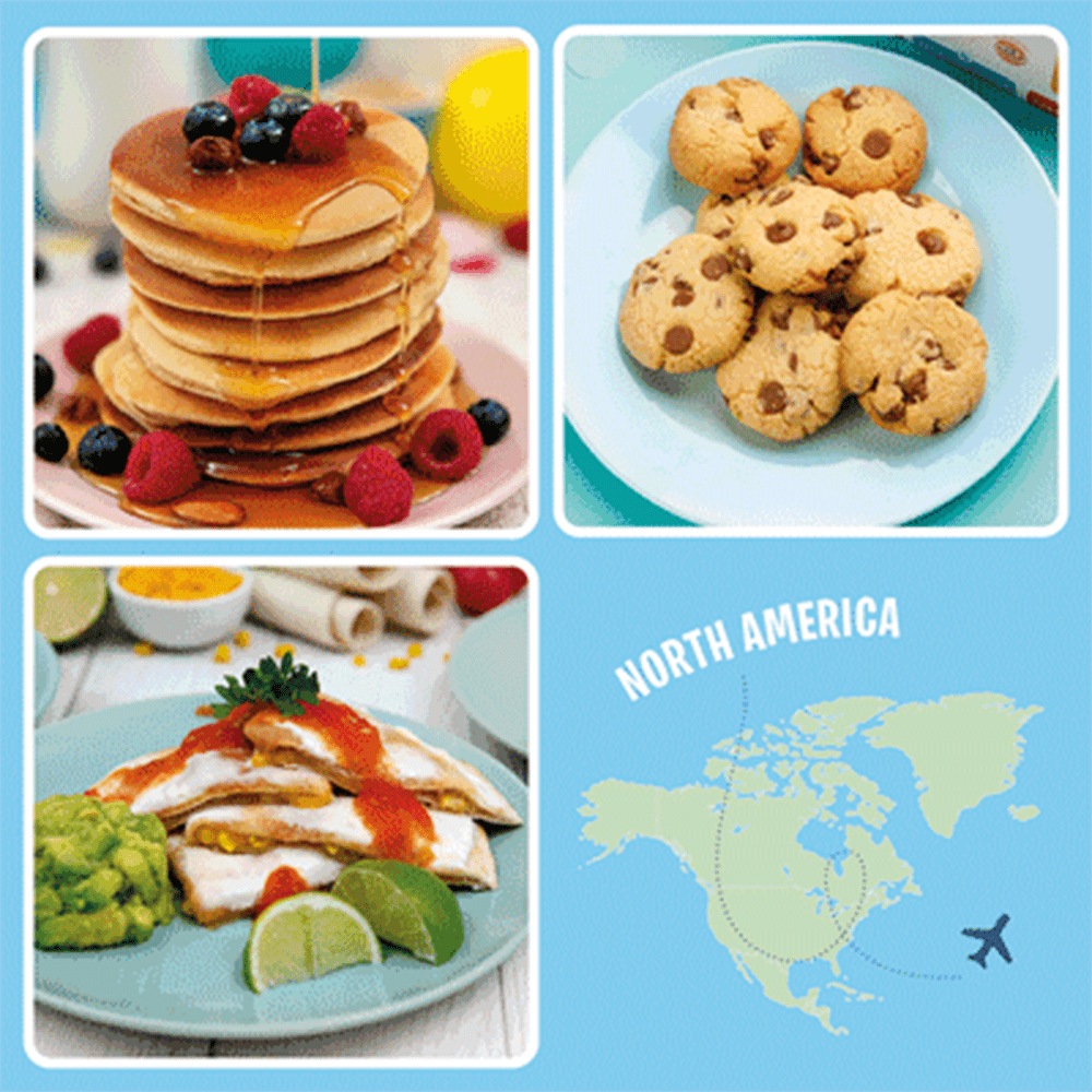 Recipes from Around the World & Measuring Cup Set, Shopsweetluluss