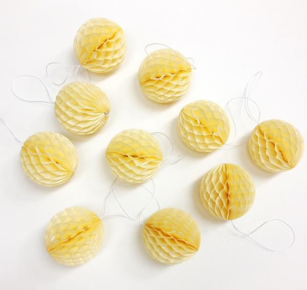 1" Itty Bitty Honeycomb Balls - 23 Color Options