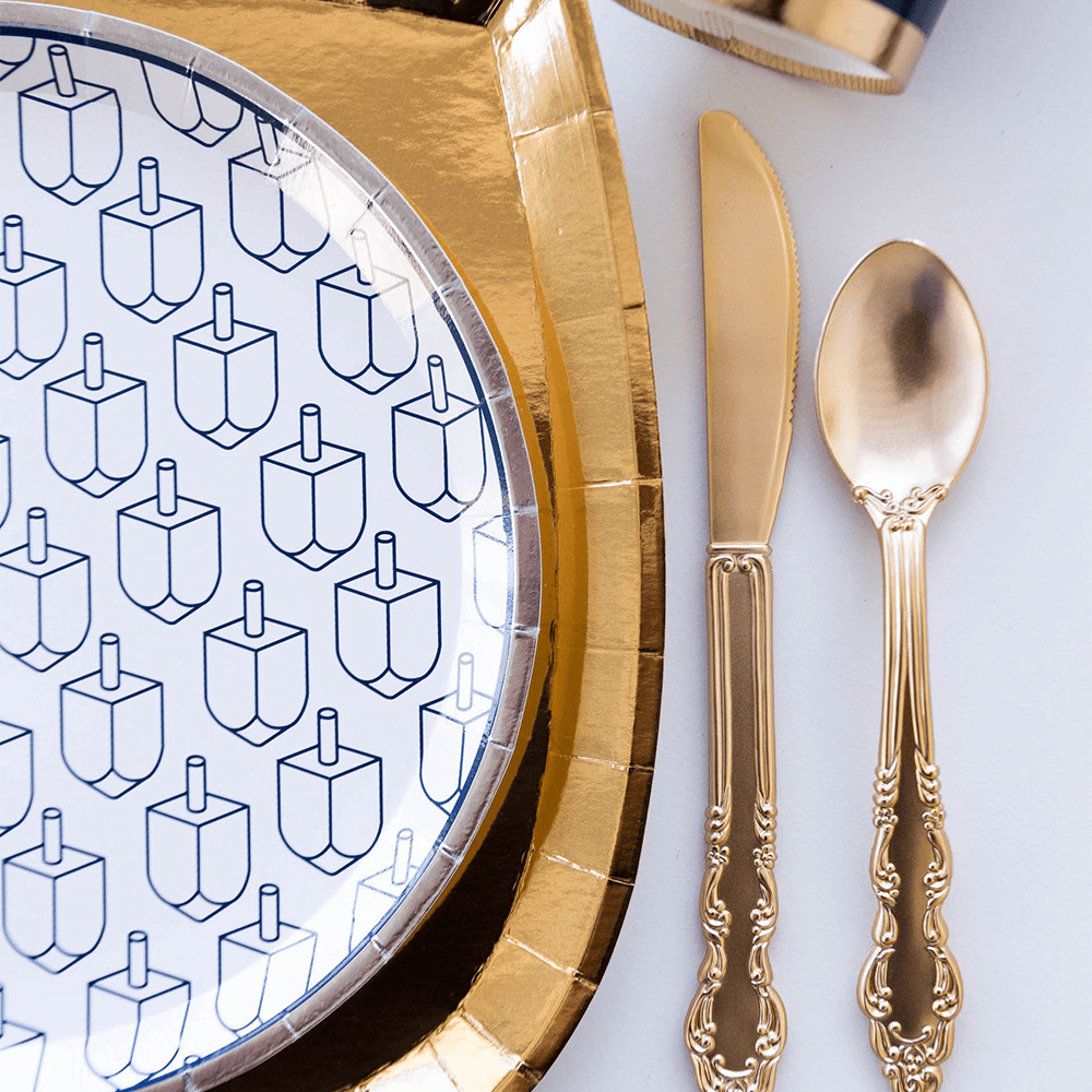 Dreidel Dinner Plates, Shopsweetluluss