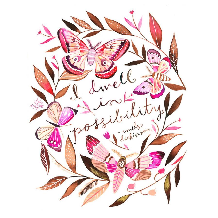 Dwell in Possibility Print