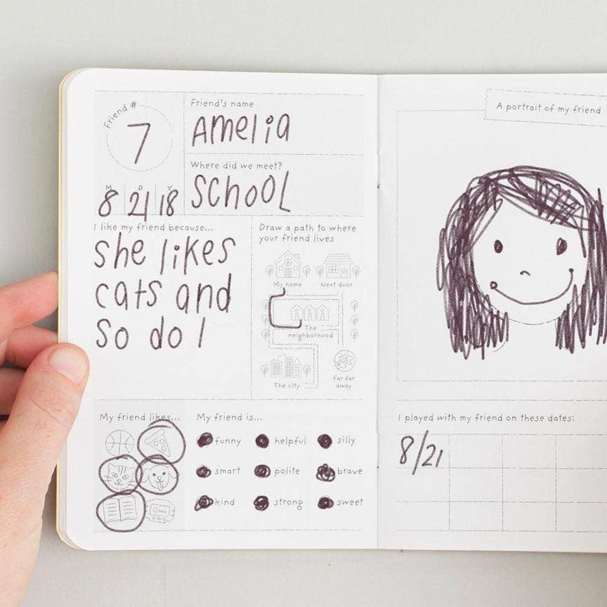 Kids Passport Journal - Friends