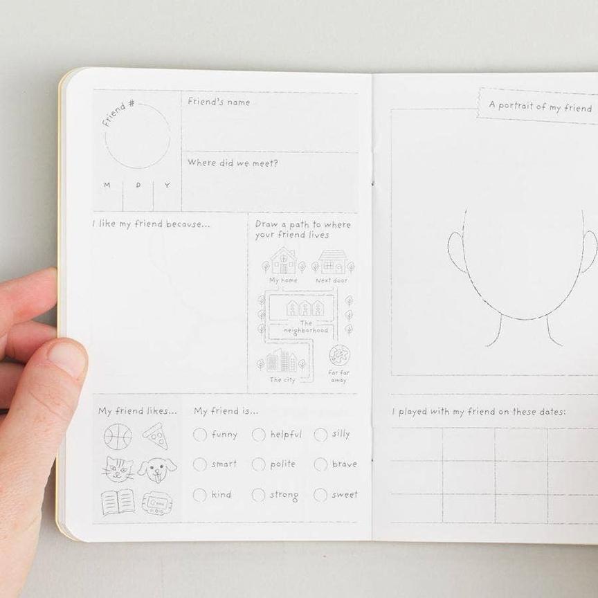 Kids Passport Journal - Friends