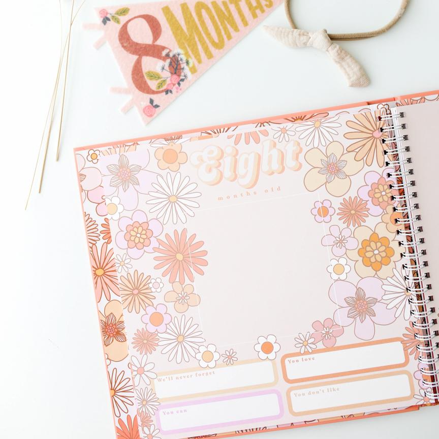 Flower Child Memory Book