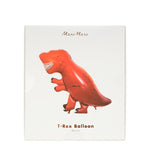 Meri Meri T-Rex Foil Balloon in Red