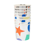 Meri Meri Silver Geometric Tumbler Cup