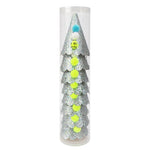 Meri Meri Silver Glitter Pompom Party Hats