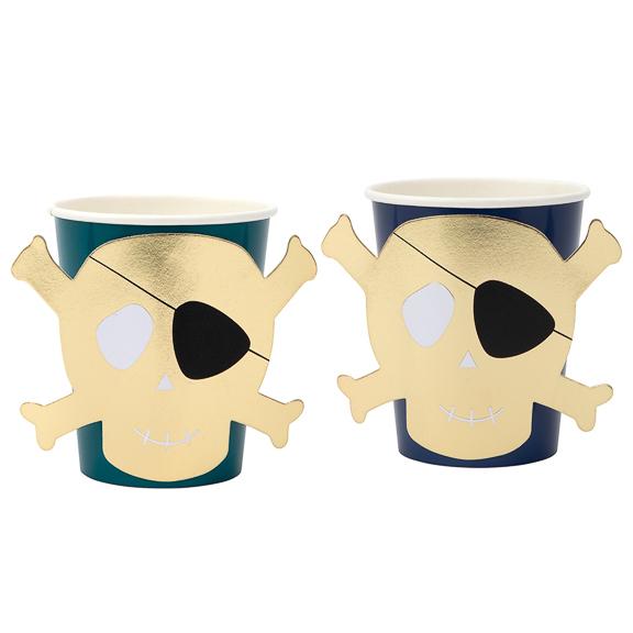 Meri Meri Pirates Bounty Party Cups