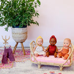 Poppie Rattan Doll Coatrack