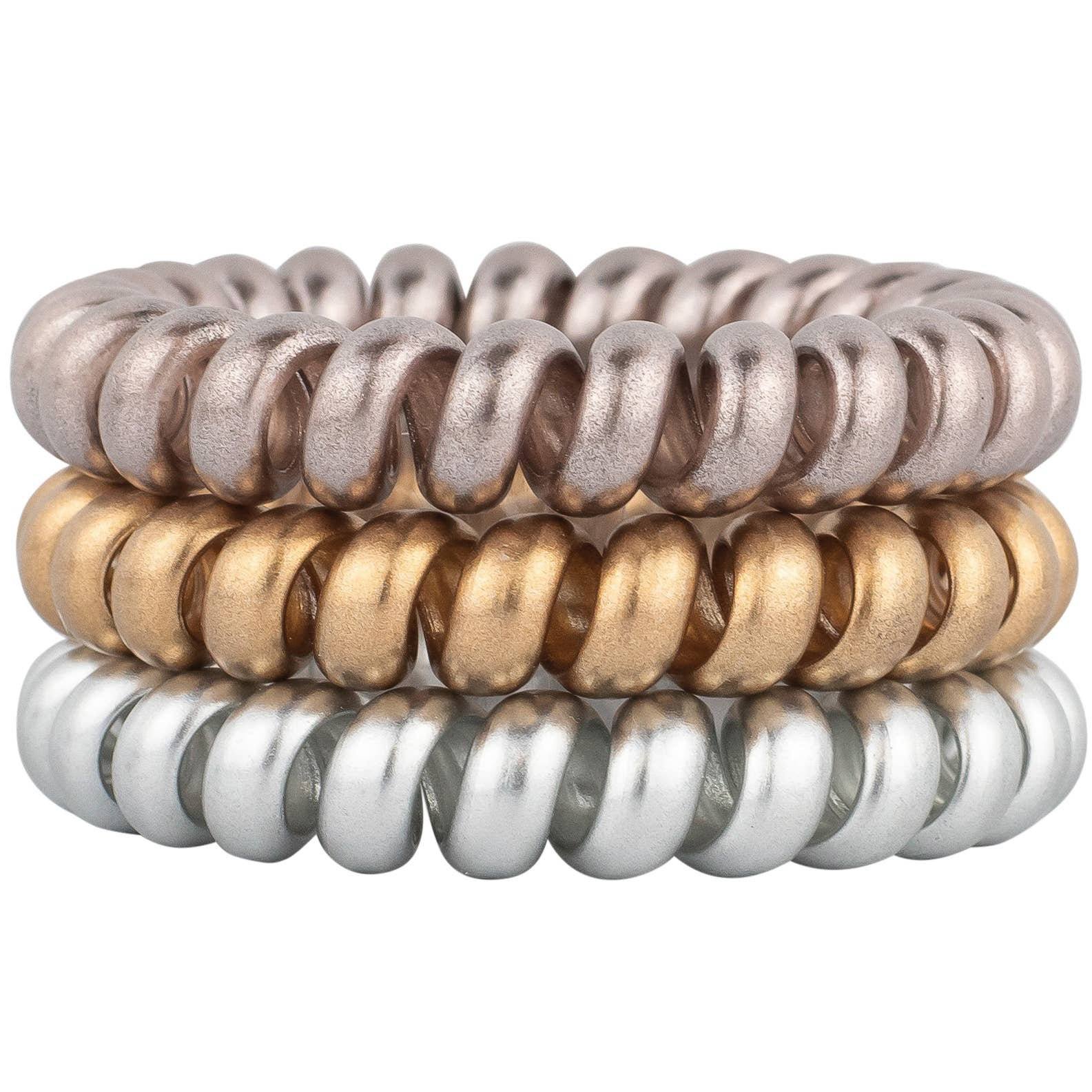 Hair Ties- Mixed Metals