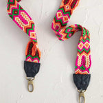 Red Pink Aztec Sayulita Strap