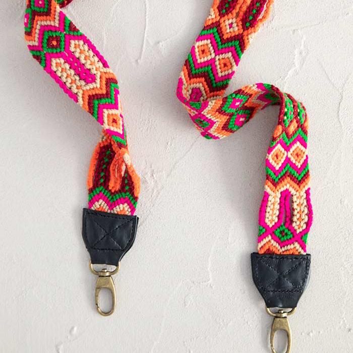 Red Pink Aztec Sayulita Strap