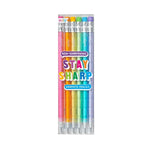 Stay Sharp Stacking Point Pencils - Rainbow