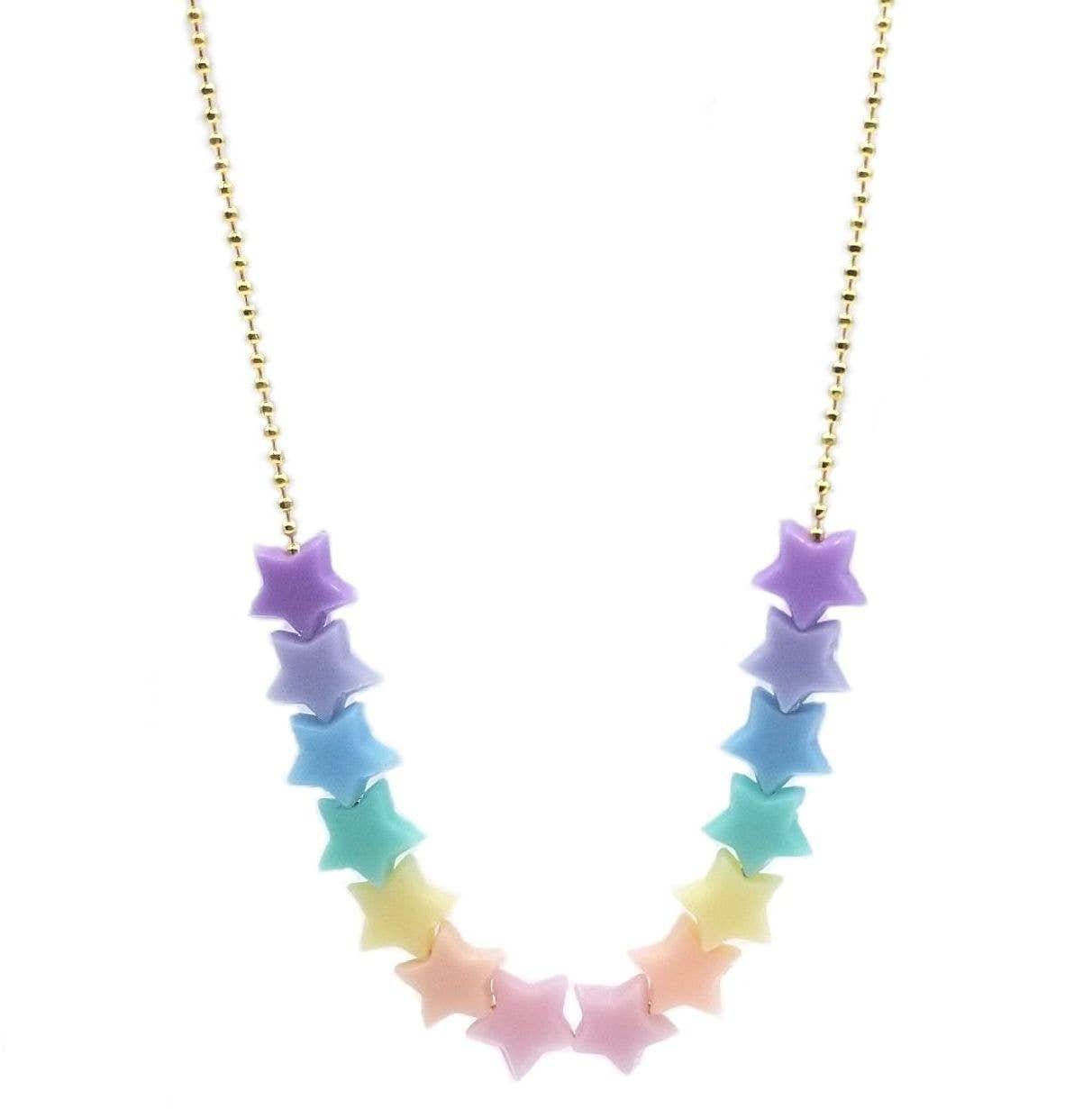 Pastel Star Necklace