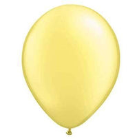 11" Latex Balloon, Lemon Chiffon Pearl available at Shopsweetluluss