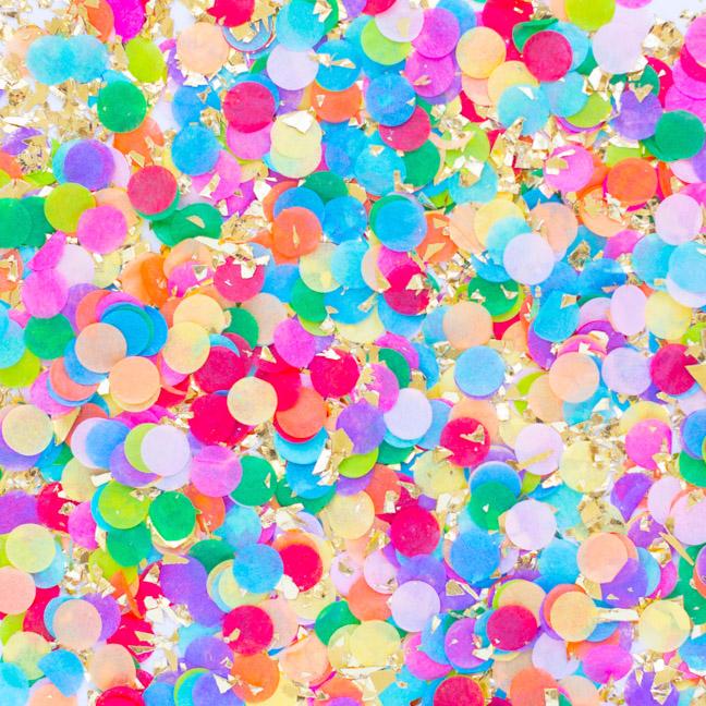 Rainbow Confetti Packet
