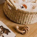 Rainbow Wood Baby Rattle