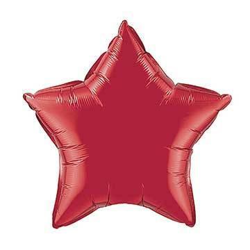 20" Red Foil Star Balloon available at Shopsweetluluss