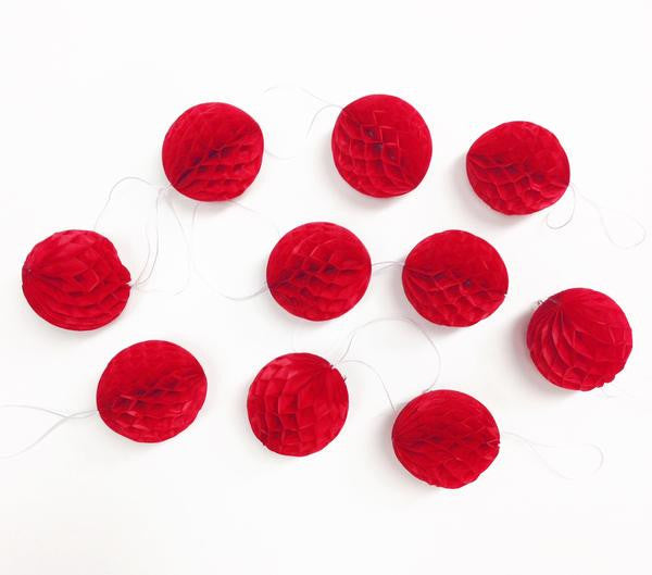 1" Itty Bitty Honeycomb Balls - 23 Color Options